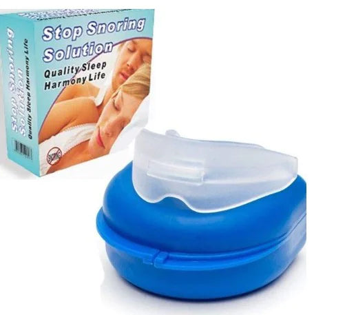 Anti-snore mouthpiece for sleep apnea and snoring relief with custom fit design