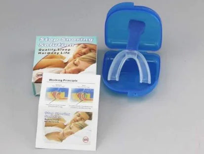Comfortable anti-snoring mouthpiece that reduces bruxism and enhances restful sleep