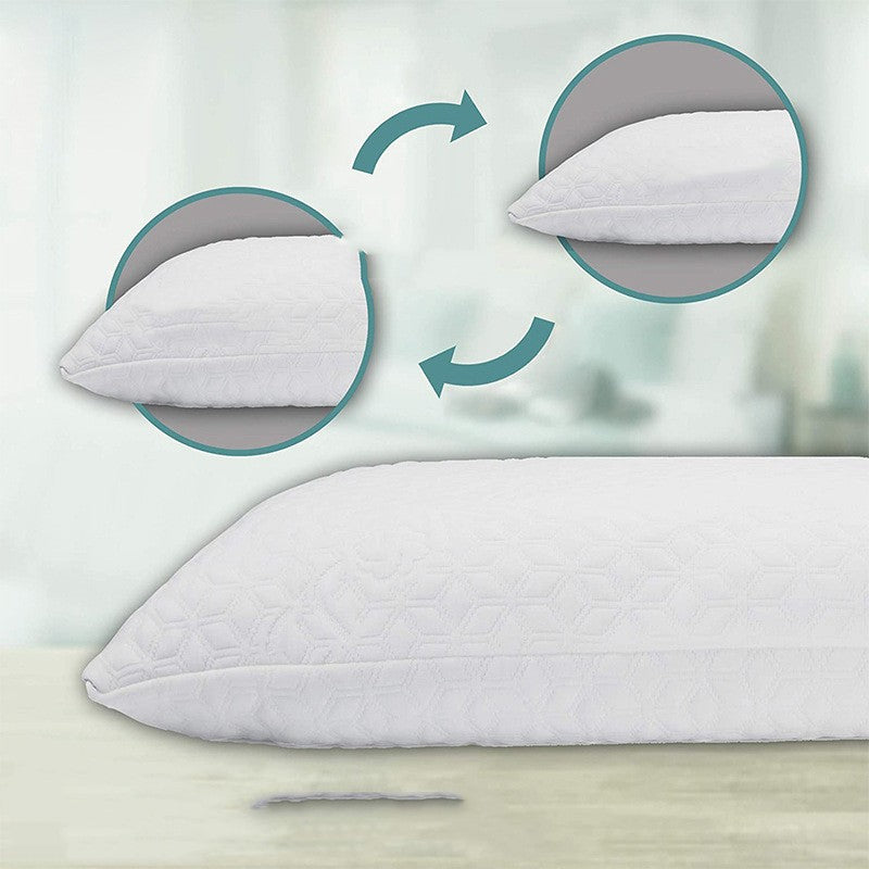 different heights of memory foam pillow
