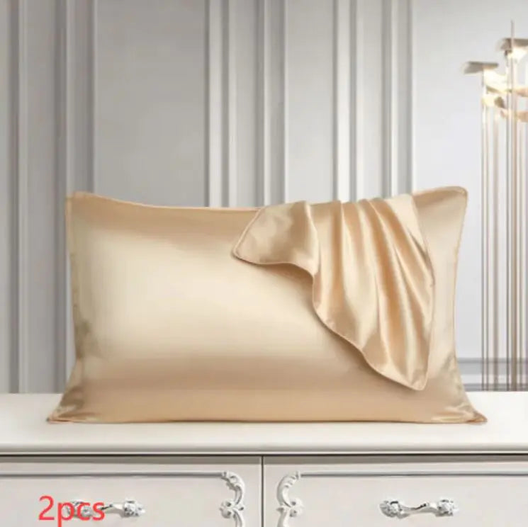 Luxury silk pillowcase available