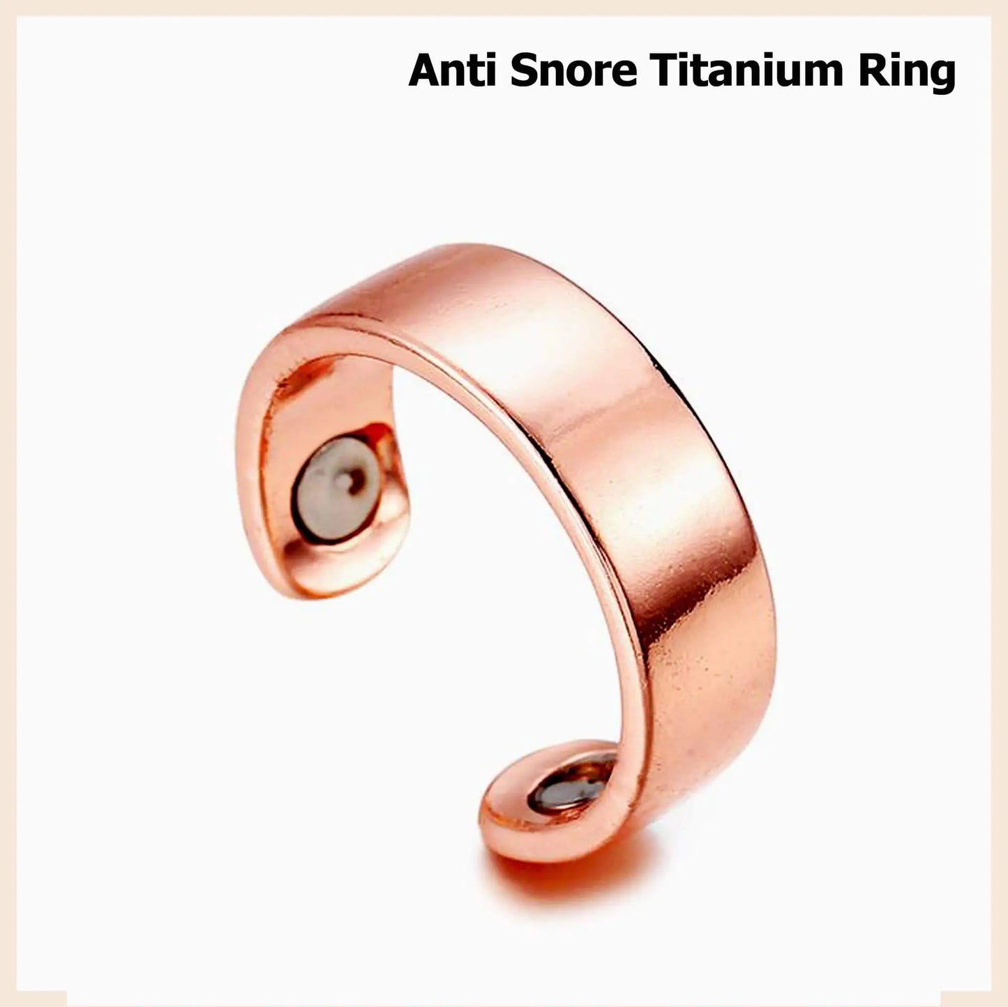 Nasal Anti Snore Ring in Rose Gold