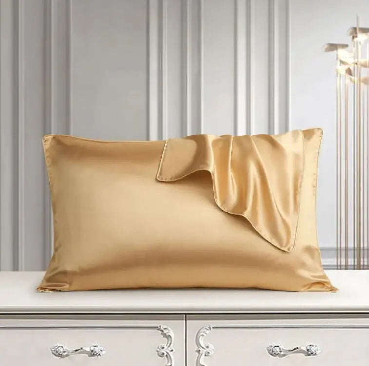 Elegant silk pillowcase