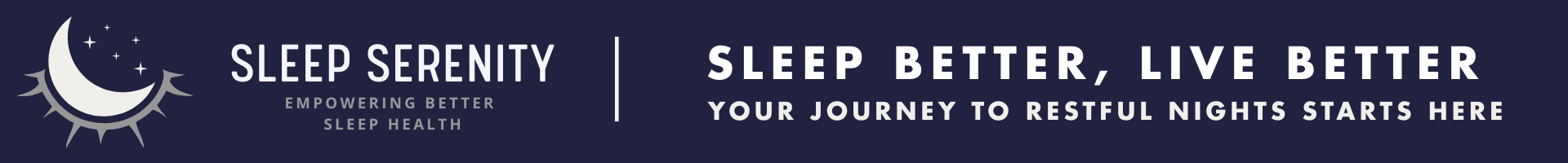 Sleep Serenity Banner
