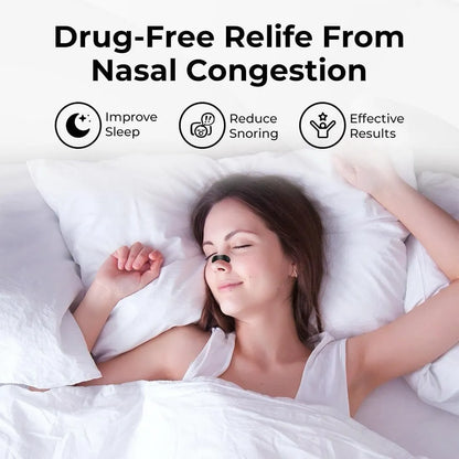Breathe better and sleep better with nasal strips