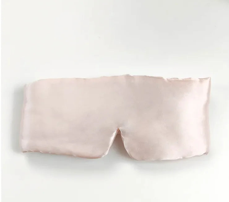 Sleep soundly with this comfortable silk eye mask