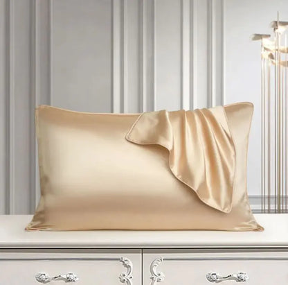 Soft and comfortable enhanced sleep silk pillow case